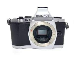 OLYMPUS Mirrorless Digital camera OM-D E-M5 body 16.1 MP silver From Japan Used - Picture 1 of 10