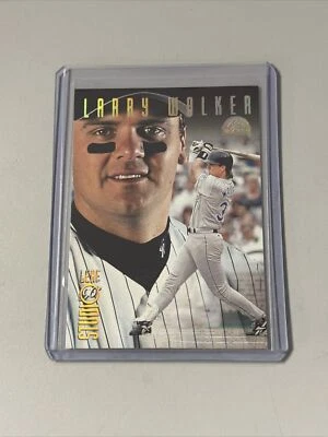 1996 Leaf Studio Larry Walker Gold /500  - Image 1 of 2