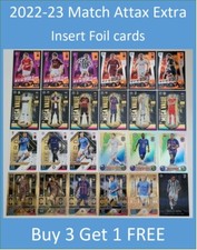 2022-23 Match Attax Extra Special Insert Foil Soccer Cards - Buy 3 Get 1 FREE