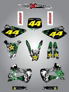 Kawasaki KX 85 1998 - 2013 Full custom graphics kit GRAFFITI Style sticker kit - Picture 1 of 1