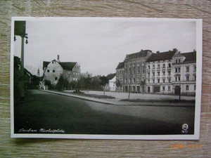Foto-PK Lauban Luban i.Schlesien - Partie am Nicolaiplatz,ca.1935,Verlag Silesia - Bild 1 von 2