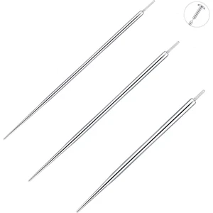 Insertion Taper Pin Threadless Push Pin Jewelry Surgical steel 14G 16G 18G - Picture 1 of 6