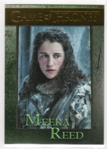 GAME OF THRONES SEASON 7 GOLD PARALLEL BASE INSERT #57 MEERA REED 015/150