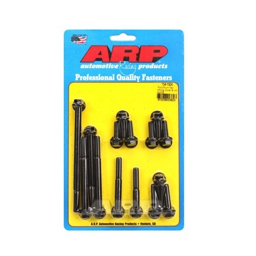 Juego de pernos de cubierta de distribución y bomba de agua ARP para 63-86 Ford aluminio hexagonal 154-1504 Foto 1 de 3