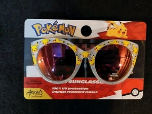 Kids Glittery Pikachu Sunglasses - New - Picture 1 of 2