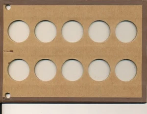 MEGHRIG Coin Board n. Mezzo dollaro USA vuoto 1449 - Foto 1 di 2