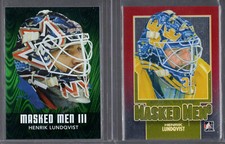 HENRIK LUNDQVIST (g) [Lot of 2 - Between the Pipes Masked Men]
