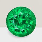 AAA+ Emerald Round Cut Loose Gemstone 4 mm - 0.23 Cts Gemstone