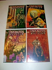 Unknown Soldier #1 2 3 4 1-4 Complete set DC Vertigo Garth Ennis Kilian Plunkett
