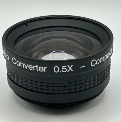 Jessop Video Converter 0.5X Compact Wide Angle Lens With Case/Adapter/Filter - Image 1 of 4
