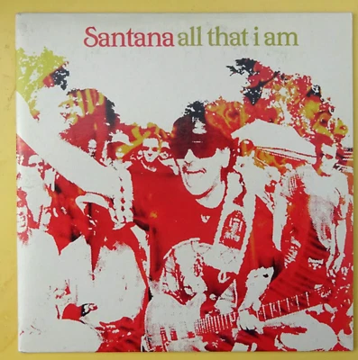 SANTANA - ALL THAT I AM - Sony 5 Track Promo CD  Card Sleeve - Image 1 of 2