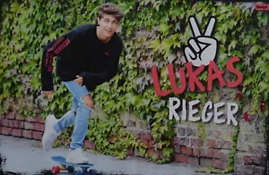 LUKAS RIEGER - A3 Poster (ca. 42 x 28 cm) - Clippings Fan Sammlung NEU - Bild 1 von 1