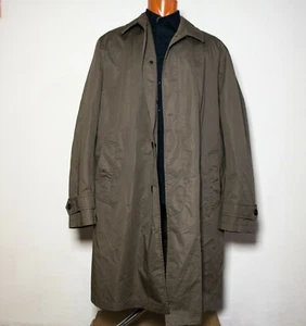 Burberry trench nova check coat men sz 54 XL - Picture 1 of 11