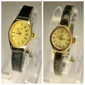 Konvolut 2 Vintage mechanische TIMEX Damen Dresswatches - Bild 1 von 7