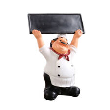 Resin Chef Statue for Kitchen Decor - Restaurant/Cafe Gift