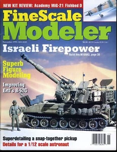 Fine Scale Modeler Magazine November 1998 hervorragende Figurenmodellierung - Bild 1 von 2