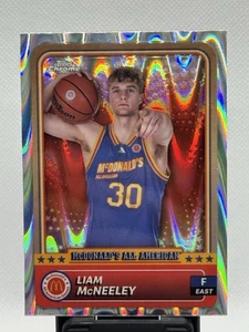 2024 Topps Chrome Mcdonalds All-American #80 Liam McNeeley Ray Wave - Picture 1 of 2