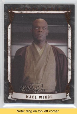 2015 Star Wars Masterwork Defining Moments Canvas 78/99 Mace Windu READ 0q0 - Image 1 of 3