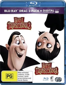 Hotel Transylvania 1 & 2 (Blu-Ray) Brand New & Sealed - Region B - Picture 1 of 1