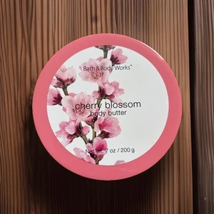 Bath & Body Works Pleasures Body Butter CHERRY BLOSSOM 7 Oz New Read - Picture 1 of 7