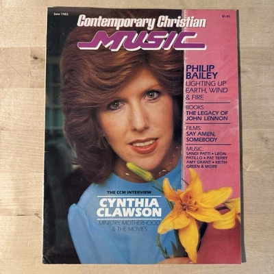 Contemporary Christian Music Magazine CCM June 1983 Issue Cynthia Clawson Lennon Foto 1 de 4