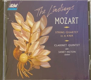 MOZART - String Quart. In A K464/Clarinet Quintet - Lindsays CD BRAND NEW! ASV - Picture 1 of 2