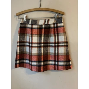 Damen Lulus Karo Minirock A-Linie Vintage Academia Herbst Karriere Preppy - Bild 1 von 6