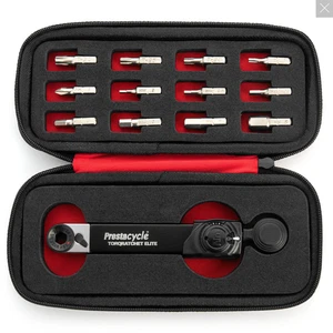 NEW Prestacycle Torqratchet Elite Deluxe Kit w/12 Bits with Zipper Case - Picture 1 of 5
