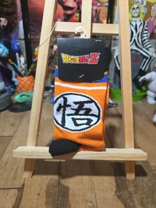 NWT Dragon Ball Z Dragonball Adult 1 Pair Socks Orange Shoe Men’s Size 8-12 - Picture 1 of 3