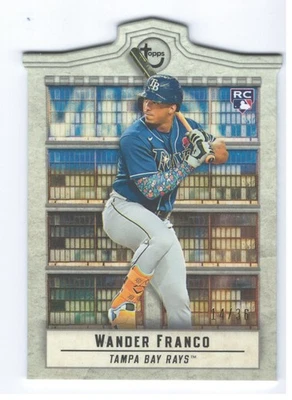 2022 Topps Brooklyn Bush Terminal Die Cut Wander Franco #'d /36 FREE SHIPPING!! - Image 1 of 2