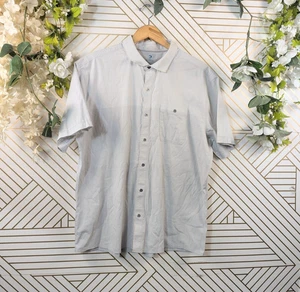 Kuhl Optimizr Wander Outdoor Hemd Herren Grau Button Down Freizeit Kurzarm XL - Bild 1 von 7