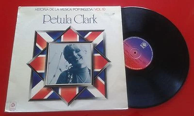 PETULA CLARK ** Historia de la Música Pop Inglesa ** ORIGINAL 1978 LP Spain HITS - Image 1 of 3
