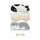 Kingjim Masking Tape KITTA Clear Cat KITT016