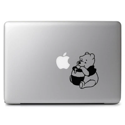 Winnie Pooh Honey Pot for Macbook Air Pro Laptop Car Window Vinyl Decal Sticker - Image 1 of 4