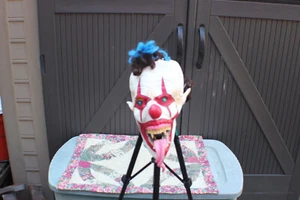 Halloween Scary Clown Mask For Adults & Kids 1 Size - Picture 1 of 3