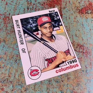 Burt Hunter 1990 Best Columbus Mudcats - Picture 1 of 2