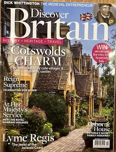 Discover Britain Magazine October 2022 Historic Cottages Cotswolds Charm Osborne - Picture 1 of 1