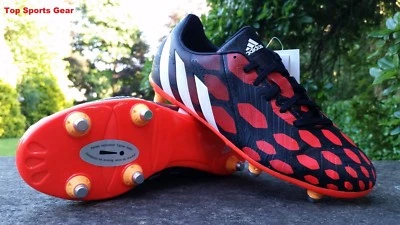 Adidas Jungen Predator® Absolado Instinct SG Fußball Rugby Stiefel schwarz rot 4 - 5