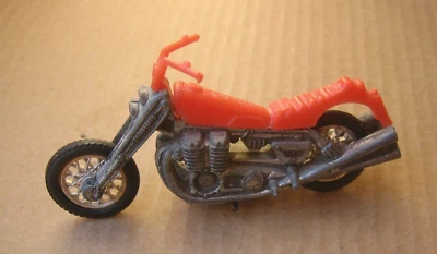 Mattel Hot Wheels Motorräder rrrumbler Road-Hog Farbe rot / orange  - Bild 1 von 3