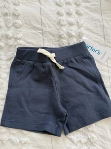 Carter’s Baby Boy Shorts Size 9 Month Blue NWT - Picture 1 of 3