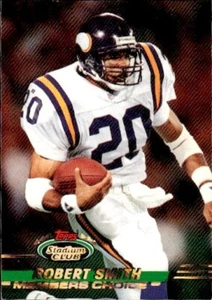 1993 Stadium Club #507 Robert Smith Members Only Minnesota Vikings - Picture 1 of 2