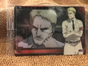 Attack on Titan Reiner Braun 2 cartas No. 09 The Final Season 2023 Japan Limited - Imagen 1 de 11