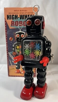 Robot de rueda alta motor mecánico de cuerda, MS-436, espacio, Foto 1 de 4