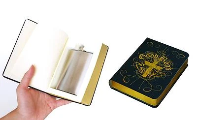 The Good Book/Bible Hidden Hip Flask - Image 1 of 4