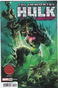 IMMORTAL HULK #42(1ST PRINT)(LOZANO KNULLIFIED VARIANT 2021 COMIC ~ Marvel NM - Picture 1 of 2