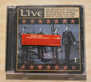 NEW SEALED Live - V (CD, 2001, Radioactive Records) - Picture 1 of 2