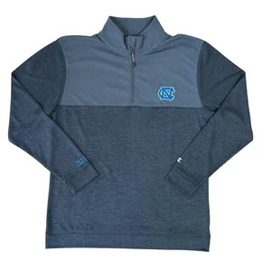 North Carolina Tar Heels Sweater Mens Large 1/4 Zip UNC NCAA College Team NEW - Picture 1 of 13