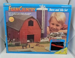 ERTL Farm Country Barn & Silo Set #4242 Incomplete (1993) In Box 1:64 Scale - Picture 1 of 15