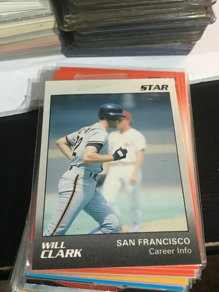 Will Clark 1989 Star  #11 gray giants! wc22 - Image 1 of 1