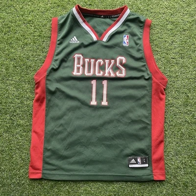 Adidas NBA Milwaukee bucks #11 Monta Ellis Jersey Youth Large - Image 1 of 4